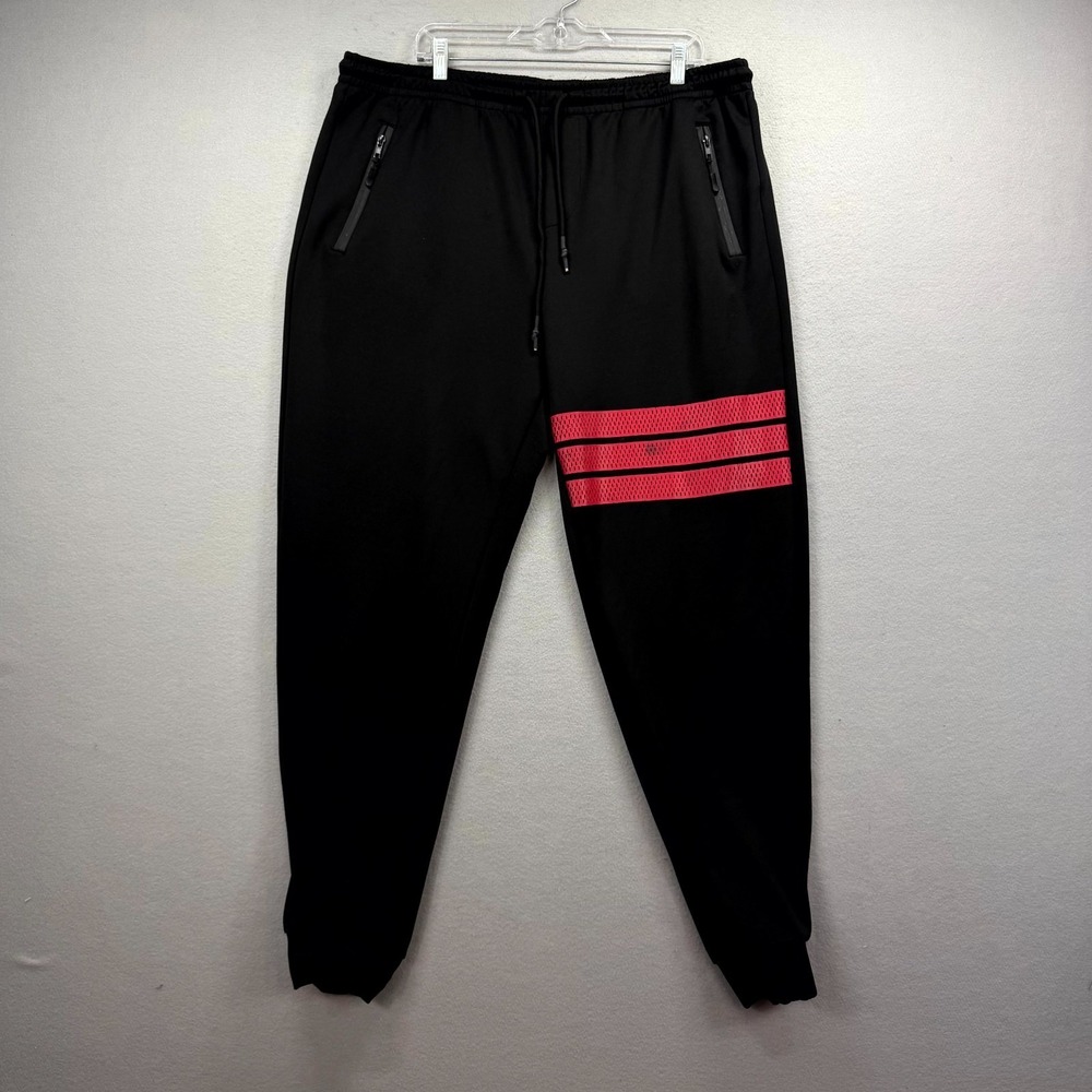 Public‎ Record Jogger Pants Mens 3XL Fits 40x32* Black Standard Fit Gym Training